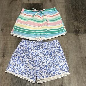 Lot of 2 shorts SweetHoney size 8 Y fully lined like new